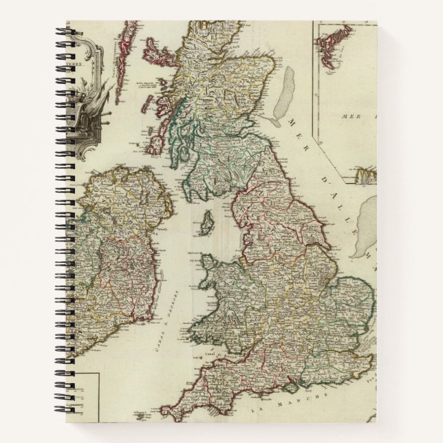 Britische Inseln 4 2 Notizbuch (Vorderseite)