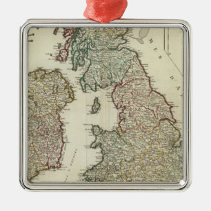 Britische Inseln 4 Ornament Aus Metall