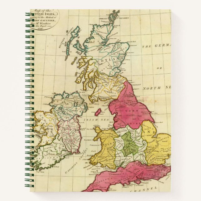 Britische Inseln 6 Notizbuch (Vorderseite)