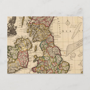 Britische Inseln, England, Irland Postkarte