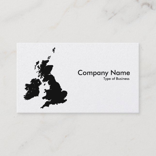 Britische Inseln - Platinum Card Visitenkarte (Vorderseite)