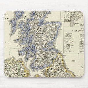 Britische Inseln von 1066 bis 1485 Mousepad