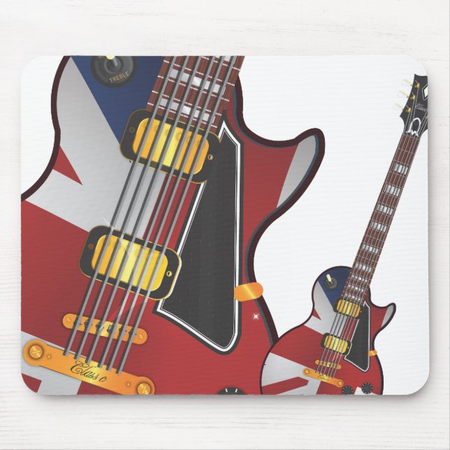 britische Invasion Mousepad (Vorne)