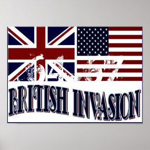 BRITISCHE INVASION POSTER