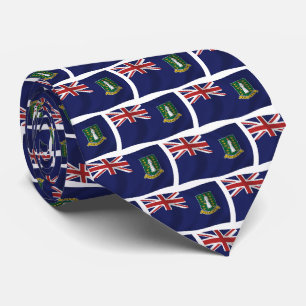 Britische Jungfrau-Inseln Flag-Krawatte Krawatte