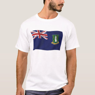 Britische Jungfrau-Inseln-Flaggen-Shirt T-Shirt