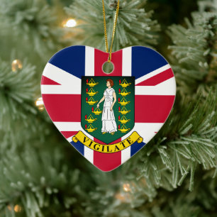 Britische Jungfrauen Keramik Ornament