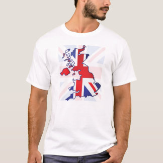 BRITISCHE Karte T-Shirt