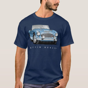 Britische klassische Sportwagen Austin Healey Freu T-Shirt