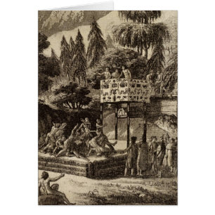 Britische Kolumbien-Illustrationsansicht