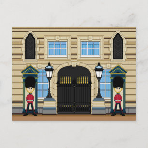 Britische Königliche Palastwache Postcard Postkarte