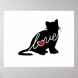 Britische Kurzhaar-Liebe Poster