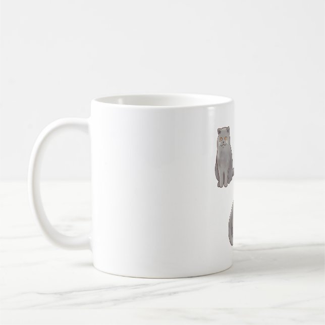 Britische Kurzhaarkatze Magic Kaffeetasse (Links)