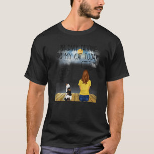 Britische Kurzkatze Ich spreche nur mit meiner Kat T-Shirt