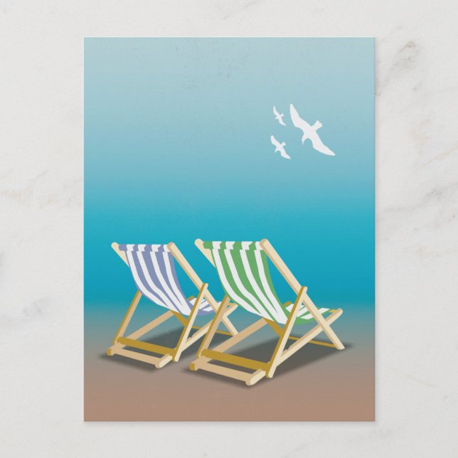 Britische Küste - Postkarte (Vorderseite)