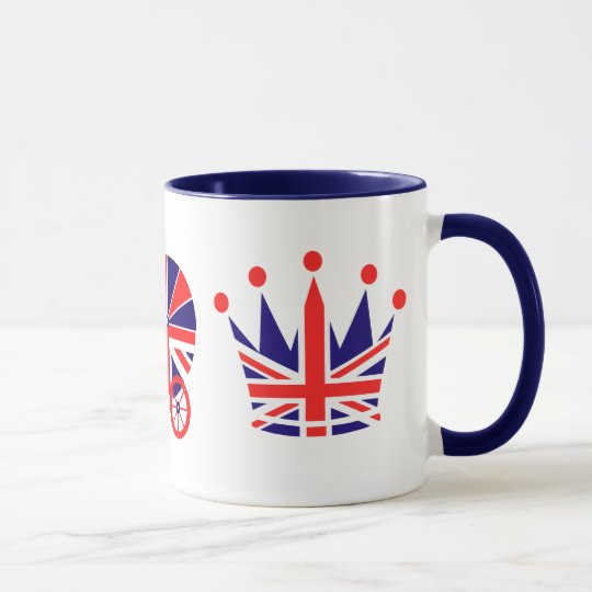 Britische Liebe, Baby, Kronen-Tasse Tasse