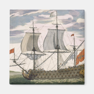 Britische Marine: ein erstklassiges Schiff, Magnet