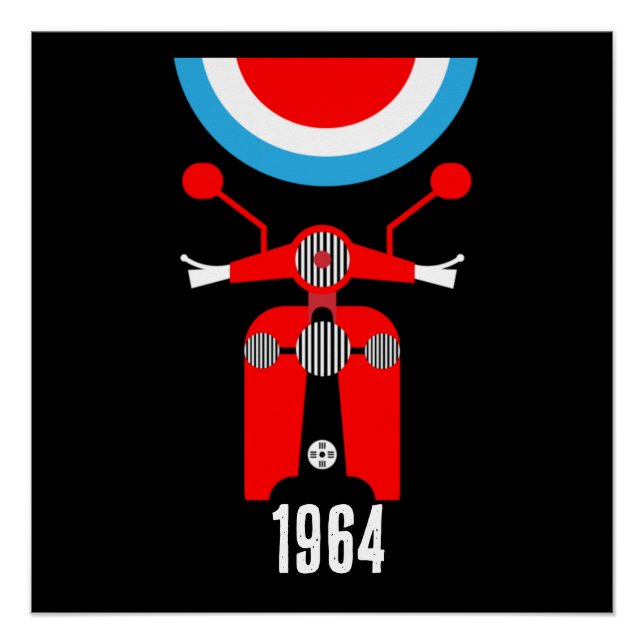 Britische Mod 1964 Poster (Vorderseite)