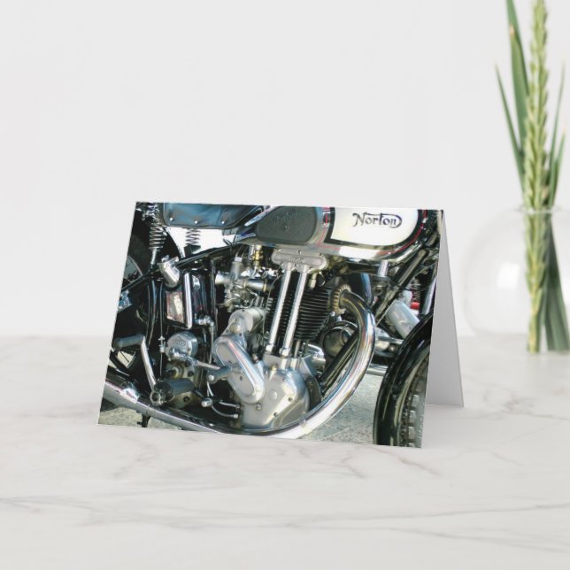 Britische Motorradkarte Karte (Vorderseite)