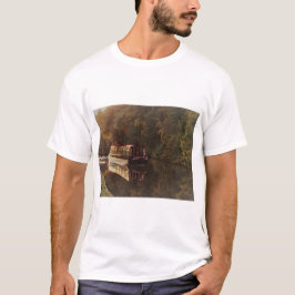 Britische Narrowboat-Malerei T-Shirt