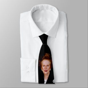 Britische Premierministerin Margaret Thatcher Krawatte