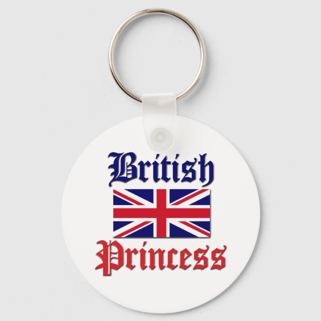 Britische Prinzessin Schlüsselanhänger (Vorderseite)