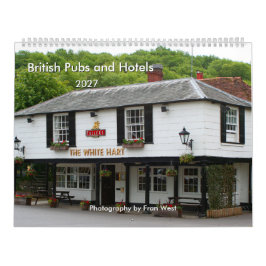 Britische Pubs und Hotels 2027 Kalender