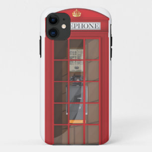 Britische rote allgemeine Telefonzelle Case-Mate iPhone Hülle