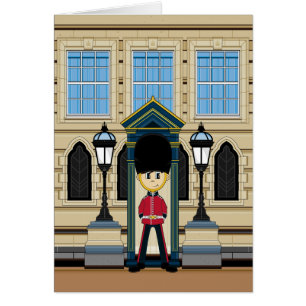 Britische Royal Palace-Schutz-Karte