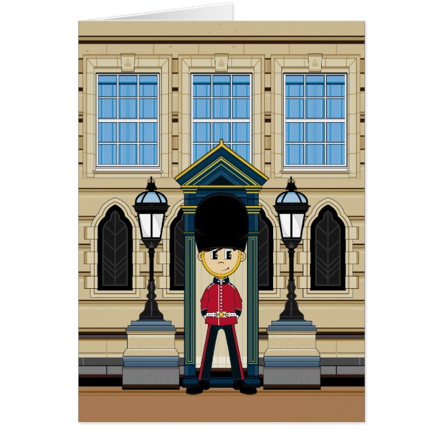Britische Royal Palace-Schutz-Karte (Vorne)
