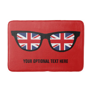 Britische Schattenmatten Badematte
