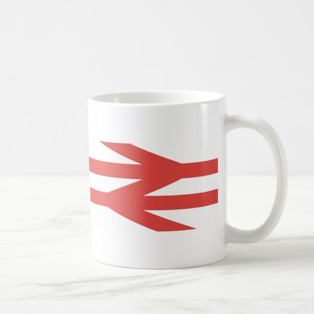 Britische Schiene u. Sealink-Tasse Kaffeetasse (Rechts)