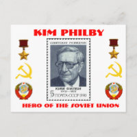 Britische Spy Kim Philby, Heldin der sowjetischen 