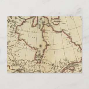 Britische Staatssessions in Nordamerika Postkarte