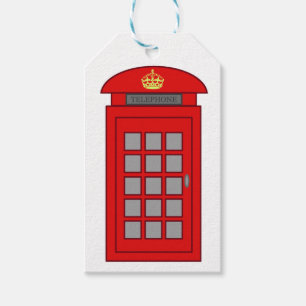 Britische Telefonzelle Geschenkanhänger