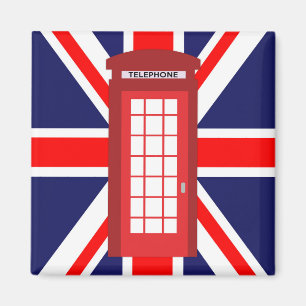 Britische Telefonzelle Magnet