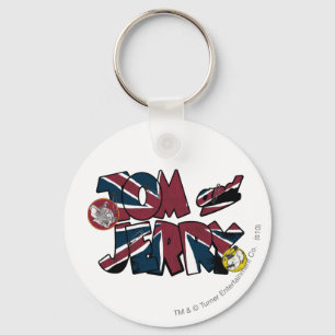 BRITISCHE Überlastung 2 Toms und Jerry Schlüsselanhänger