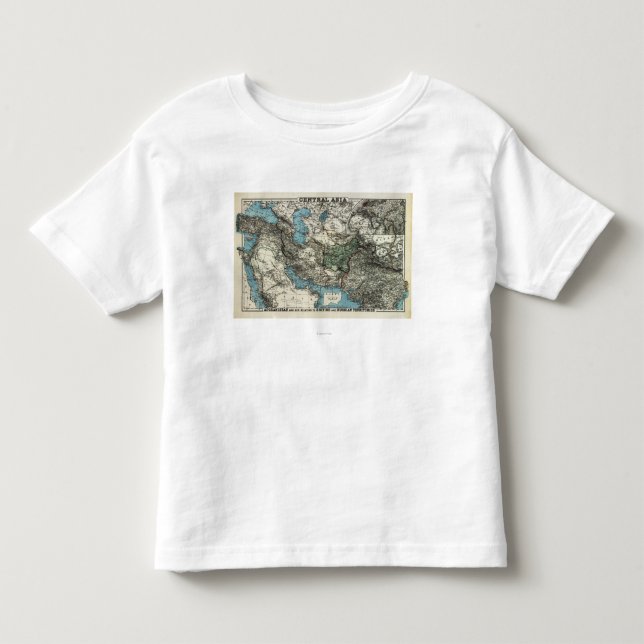 Britische und russische Gebiete von Afghanistan Kleinkind T-shirt (Vorderseite)