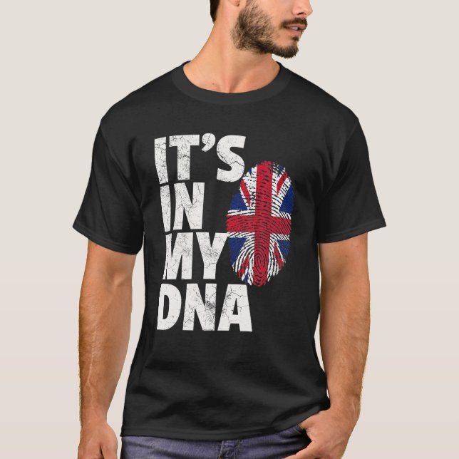 Britische Union Jack England Flaggenstaat Land Zuh T-Shirt (Vorderseite)