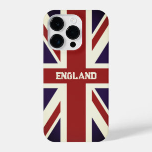 Britische Union Jack Flag benutzerdefiniertes iPho iPhone 14 Pro Hülle