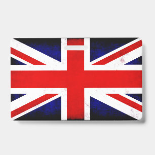 Britische Union Jack-Flagge Ausweis
