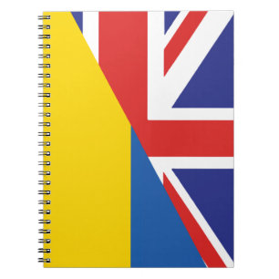 Britische Unterstützung für die Ukraine Sherpa Bla Notizblock
