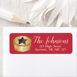 Britische Weihnachtsminze Pie Festive Holiday Part