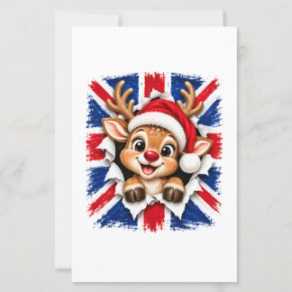Britische Weihnachtsrentier