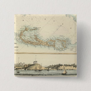 Britische Westindische Possession Button