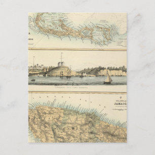 Britische Westindische Possessions Postkarte