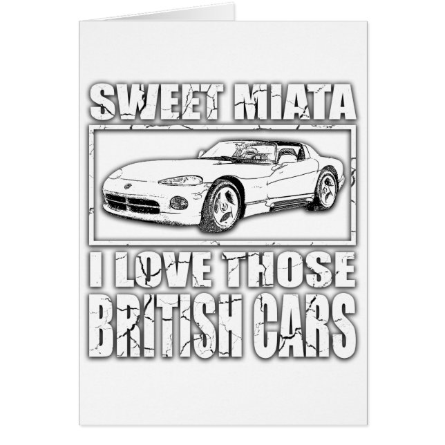 Britischer Autowitz Miata Viper (Vorne)