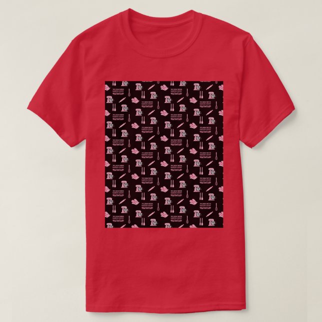 britischer Bake-Off-Aufkleber Graphic T-Shirt (Design vorne)