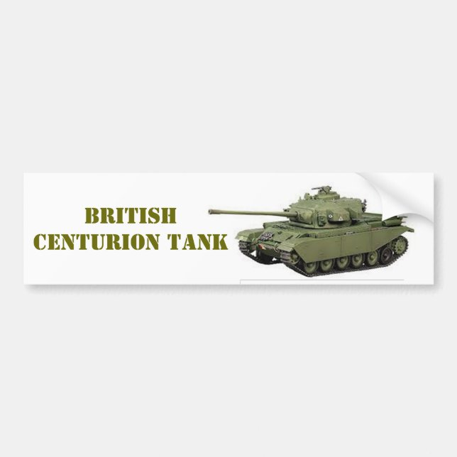 BRITISCHER BEFEHLSHABER-BEHÄLTER AUTOAUFKLEBER (Vorne)
