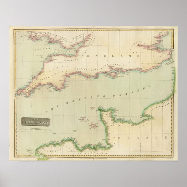 Britischer Channel Poster (Vorne)
